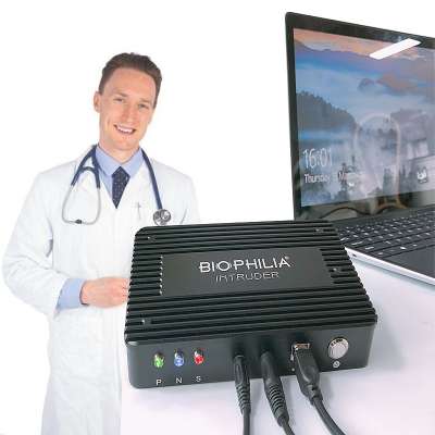 Physiotherapy equipment Biophilia nls intruder has the items (goods) analysis function